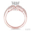 Heart Shape Lovebright Diamond Engagement Ring