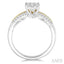 Round Shape Lovebright Diamond Engagement Ring