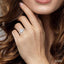 Cushion Shape Halo Lovebright Essential Diamond Engagement Ring
