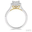 Cushion Shape Halo Lovebright Essential Diamond Engagement Ring
