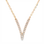 Chevron Diamond Necklace