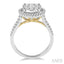 Round Shape Halo Lovebright Essential Diamond Engagement Ring