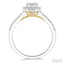 Round Shape Halo Lovebright Essential Diamond Engagement Ring