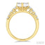 Pear Shape Lovebright Diamond Engagement Ring