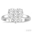 Heart Shape Lovebright Essential Diamond Engagement Ring