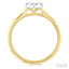 Heart Shape Lovebright Essential Diamond Engagement Ring