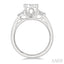 Oval Shape Lovebright Diamond Engagement Ring