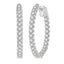 Inside-Out Diamond Hoop Earrings