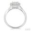 Cushion Shape Halo Lovebright Diamond Engagement Ring