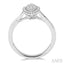 Marquise Shape Halo Lovebright Diamond Ring