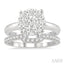 Round Shape Lovebright Diamond Wedding Set