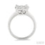 Round Shape Lovebright Essential Diamond Engagement Ring