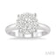Round Shape Lovebright Essential Diamond Engagement Ring