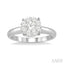 Round Shape Lovebright Essential Diamond Engagement Ring
