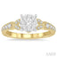 Round Shape Lovebright Diamond Engagement Ring