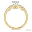 Round Shape Lovebright Diamond Engagement Ring