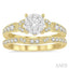 Round Shape Lovebright Diamond Wedding Set