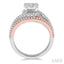 Round Shape Halo Lovebright Diamond Ring
