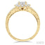 Round Shape Halo Lovebright Diamond Engagement Ring