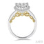Pear Shape Halo Lovebright Essential Diamond Ring