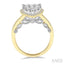 Pear Shape Halo Lovebright Essential Diamond Ring