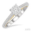 Cushion Shape Lovebright Essential Diamond Engagement Ring