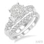 Round Shape Lovebright Diamond Wedding Set