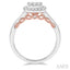 Cushion Shape Halo Lovebright Essential Diamond Ring