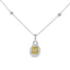 Natural Yellow Diamond Pendant