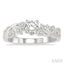 Round Shape Semi-Mount Diamond Engagement Ring