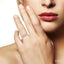 Round Shape Semi-Mount Diamond Engagement Ring