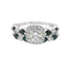 Round Diamond Two-Piece Engagement Ring Set