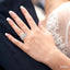 Round Shape Halo Lovebright Diamond Wedding Set