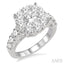 Round Shape Lovebright Essential Diamond Engagement Ring
