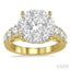 Round Shape Lovebright Essential Diamond Engagement Ring