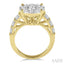 Round Shape Lovebright Essential Diamond Engagement Ring