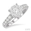 Round Shape Lovebright Essential Diamond Engagement Ring