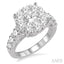 Round Shape Lovebright Essential Diamond Engagement Ring