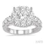 Round Shape Lovebright Essential Diamond Engagement Ring