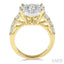 Round Shape Lovebright Essential Diamond Engagement Ring