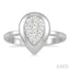 Pear Shape Lovebright Essential Diamond Ring