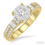 Round Shape Lovebright Diamond Ring