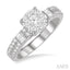 Round Shape Lovebright Diamond Ring