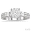 Round Shape Lovebright Diamond Ring