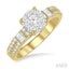 Round Shape Lovebright Diamond Ring