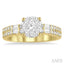 Round Shape Lovebright Diamond Ring
