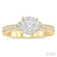 Round Shape Lovebright Diamond Ring