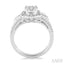 Round Shape Lovebright Diamond Engagement Ring