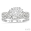 Round Shape Lovebright Diamond Wedding Set