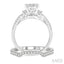 Round Shape Lovebright Diamond Wedding Set